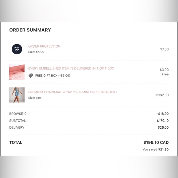 SOLD - Oh Polly Dress - Picture 9 of 10